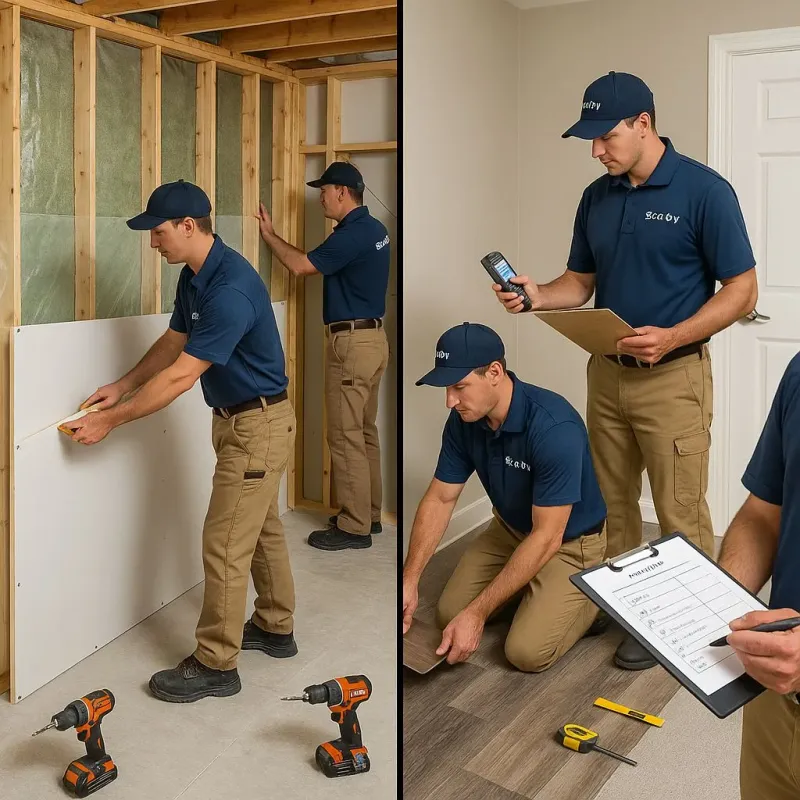 Repairs and Reconstruction process in West DeLand, FL